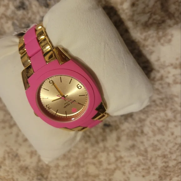 NWT Gold and Pink Watch made by Kate Spade (includes box) - Picture 3 of 6